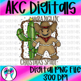 Wrangling Christmas PNG set