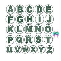 ITH alphabet ornament bundle 2023