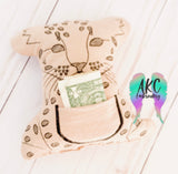 ITH jaguar cub tooth fairy pillow 2023