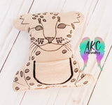 ITH jaguar cub tooth fairy pillow 2023