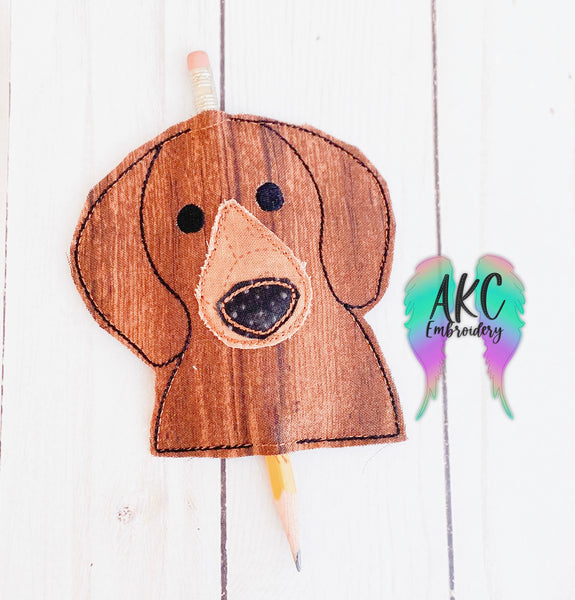 ITH weenie dog pencil holder 2023