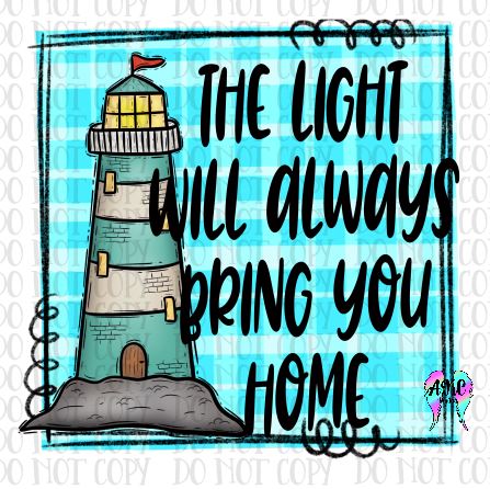 Lighthouse bring you home PNG