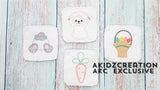 in the hoop matching game embroidery design, carrot embroidery design, easter emrboidery design, bunny embroidery design, rabbit emrboidery design, easter basket embroidery design, matching game embroidery design,