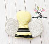 in the hoop bee embroidery design, in the hoop bumble bee embroidery design, in the hoop bee embroidery design, spring embroidery design, bee applique, bumble bee applique, bumble bee embroidery design, ith bee embroidery design, ith bumble bee embroidery design
