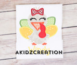 turkey embroidery design, turkey applique, thanksgiving applique, thanksgiving embroidery design