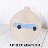 ith car ornament embroidery design, car embroidery design, car design, christmas ornament, ornament embroidery design