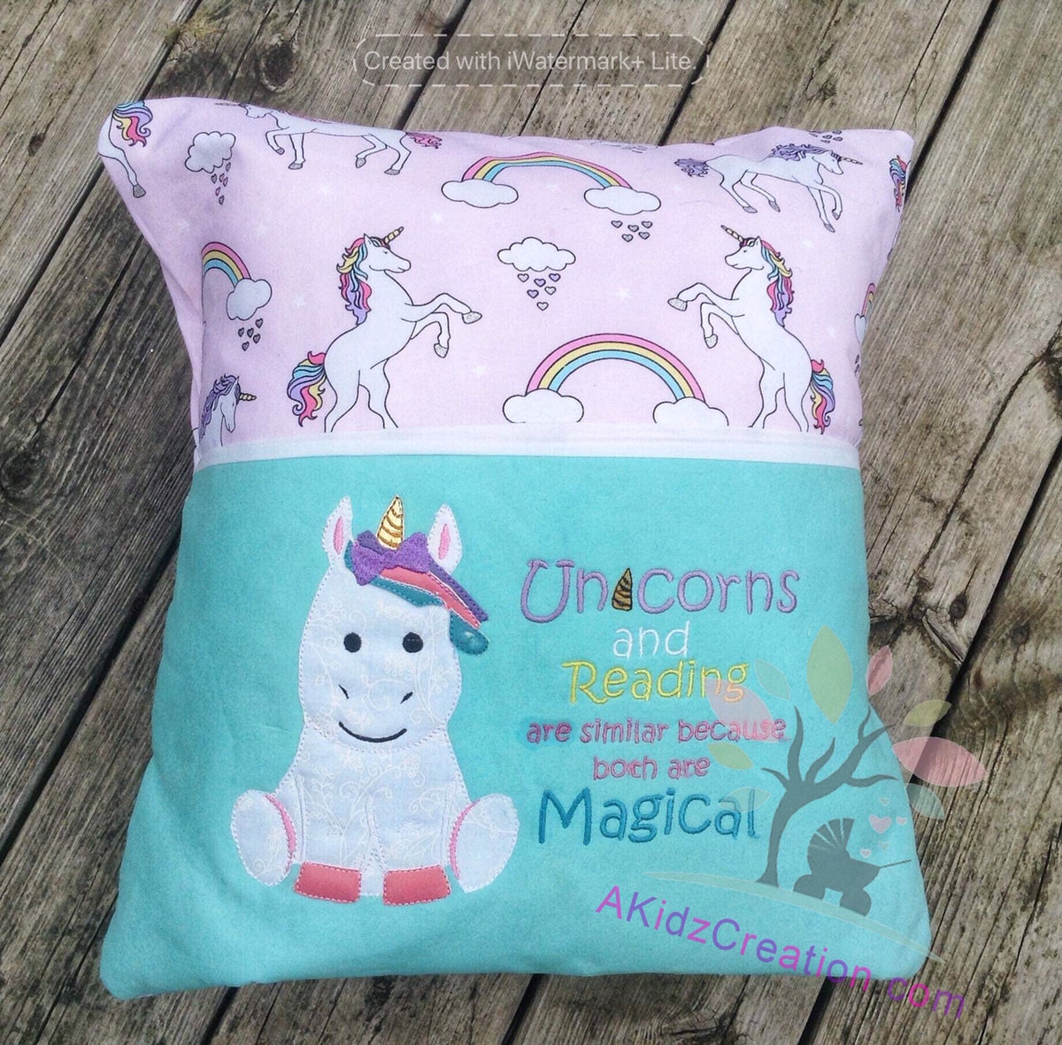 Unicorn deals pillow design