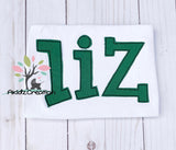 alpha font embroidery design, alphabet applique, applique, machine embroidery  alphabet set, applique, alphabet applique