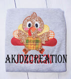 girl turkey applique, boy turkey applique, boy turkey embroidery design, girl turkey embroidery design, turkey sibling set embroidery design, thanksgiving embroidery design, thanksgiving turkey embroidery designs