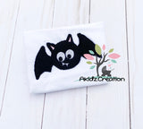 bat embroidery design, bat applique, halloween embroidery design, cute bat embroidery design, spooky halloween embroidery design, machine embroidery design, embroidery design