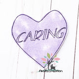 in the heart embroidery design, heart feltie embroidery design, feltie design, in the hoop feltie embroidery design, in the hoop valentine felites, in the hoop valentine self esteem heart design, valentines embroidery design