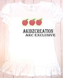 faux smock embroidery design, faux smock embroidery pattern, apple embroidery, sketch apple embroidery design, sketch design, apple trio embroidery design, faux smock embroidery design