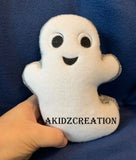 ith ghost stuffie, stuffie embroidery design, embroidery, machine embroidery, machine stuffie, ghost stuffie for machine embroidery, halloween stuffies