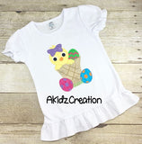 easter duck in a basket embroidery design, duck embroidery design, easter egg embroidery design, easter duck embroidery design, easter basket embroidery design