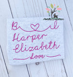 i love glitter font embroidery desogn, font embroidery design, machine embroidery font design, i love glitter embroidery design, script embroidery font