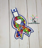 awareness ribbon embroidery design, cancer ribbon embroidery design, cancer towel topper embroidery design, awareness towel topper embroidery design, in the hoop embroidery design, in the hoop towel topper design,