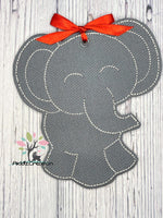 ith elephant ornament embroidery design, in the hoop ornament embroidery design, elephant embroidery design, in the hoop elephant