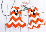 ith ghost banner embroidery design, in the hoop banner embroidery design, halloween banner embroidery design, in the hoop halloween banner, machine embroidery banner design, ghost banner design