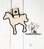ith horse towel topper embroidery design, towel topper embroidery design, towel topper design, horse embroidery design, ith kitchen towel accessories, in the hoop kitchen, in the hoop, kitchen embroidery design