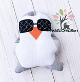 in the hoop penguin stuffie embroidery design, in the hoop machine embroidery design, in the hoop embroidery design, in the hoop penguin design, in the hoop penguin embroidery design, machine embroidery penguin in the hoop stuffy design, penguin embroidery design, penguin applique design, machine embroidery penguin applique, machine embroidery penguin embroidery design