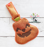 ith pumpkin towel topper, towel topper embroidery design, halloween embroidery design, thanksgiving embroidery design, jack o lantern towel topper embroidery design, pumpkin embroidery design, towel topper embroidery design, in the hoop towel topper embroidery design