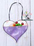 in the hoop heart pouch embroidery design, in the hoop embroidery design, valentines embroidery design, in the hoop valentines embroidery design, in the hoop candy pouch design, in the hoop valentine candy pouch design