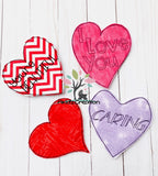 in the heart embroidery design, heart feltie embroidery design, feltie design, in the hoop feltie embroidery design, in the hoop valentine felites, in the hoop valentine self esteem heart design, valentines embroidery design