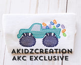 jelly bean embroidery design, jelly bean monster truck embroidery design, monster truck embroidery design, easter monster truck embroidery design, monster truck embroidery design, jelly bean embroidery design, candy embroidery design, machine embroidery jelly bean design, machine embroidery monster truck design