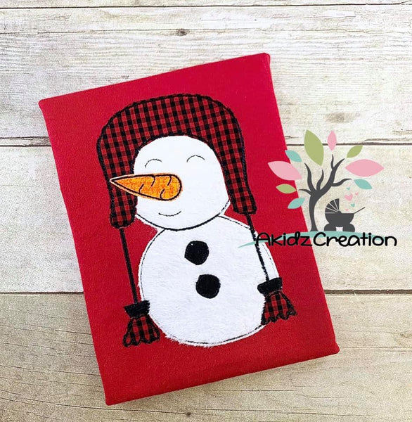winter hat embroidery design, winter hat snowman embroidery design, christmas embroidery design, christmas applique, snowman applique, christmas snowman applique, winter embroidery design