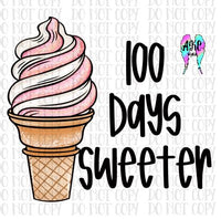 100 days sweeter girl PNG