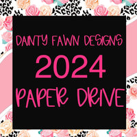 DFD 2024 paper drive