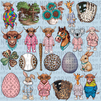 Exclusive clipart bundle PNG