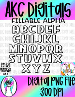 Arrows fillable PNG alpha