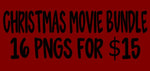Christmas movie bundle PNG