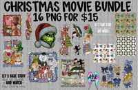 Christmas movie bundle PNG