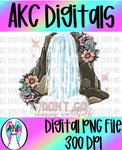 DFD Don't go chasing waterfalls PNG