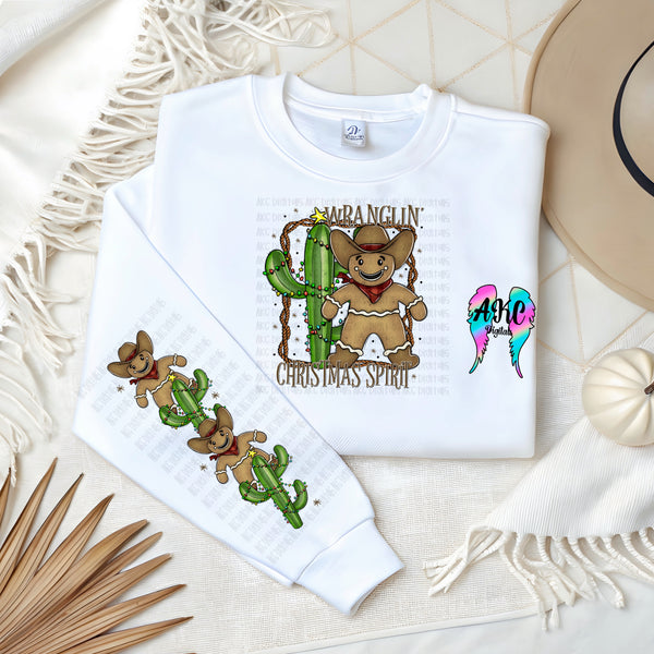 Wrangling Christmas PNG set