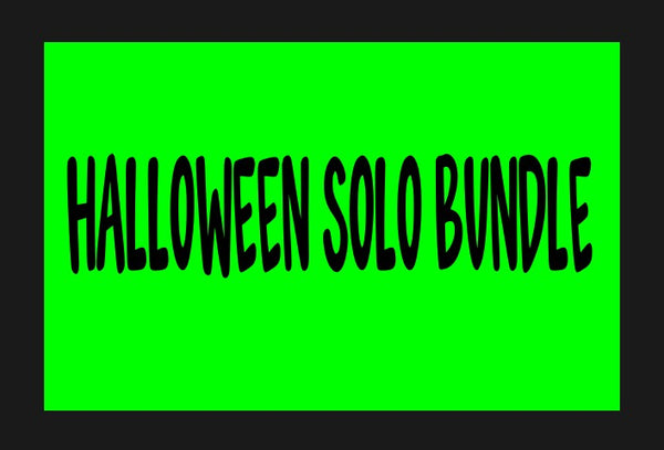 Halloween solo bundle PNG 2025