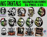 Halloween solo bundle PNG 2025
