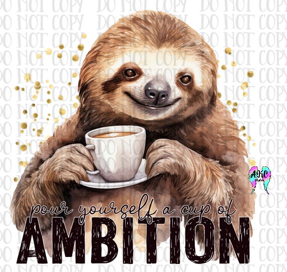 A cup of ambition PNG