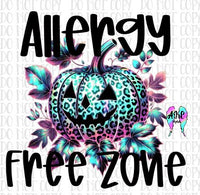 Allergy free zone PNG