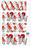 Baseball family bundle PNG