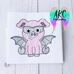 Bat piggie applique 2022