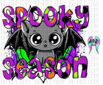 Bat spooky season PNG