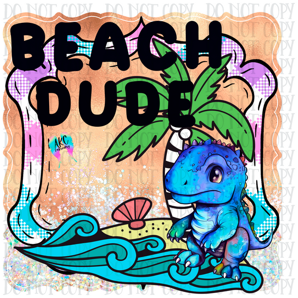 Beach dude PNG