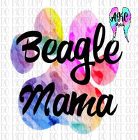 Beagle mama PNG