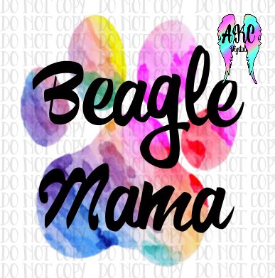 Beagle mama PNG