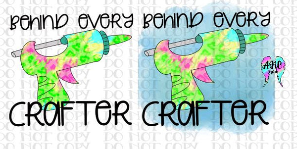 Behind every crafter PNG