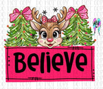 Believe reindeer PNG