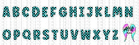 Blue checkered PNG and OTF